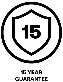 15 Year Guarantee - Saltire